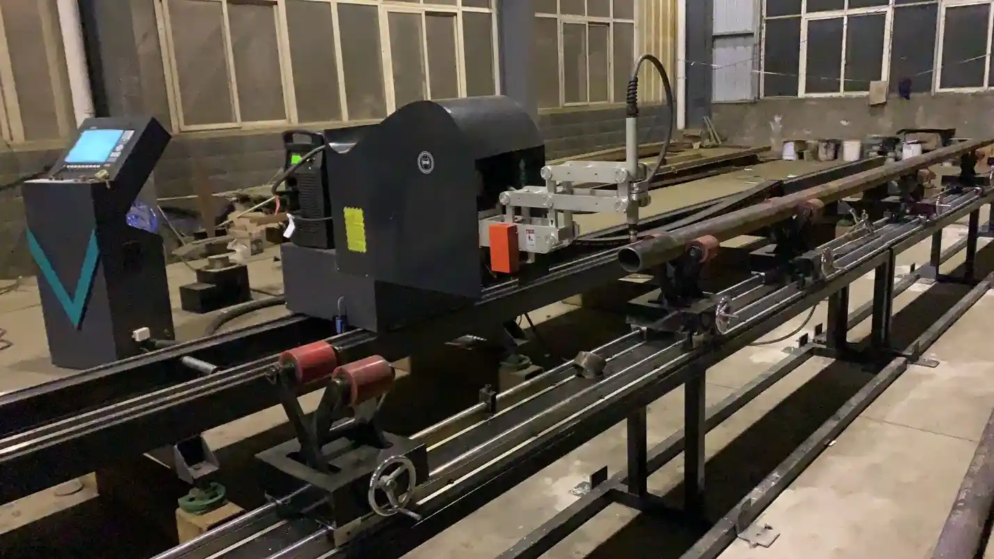 Read more about the article 5 axis pipe cutting and bevelling machine